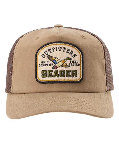 Outfitters Wax Trucker Snapback - Mhh26Outfitwbrn