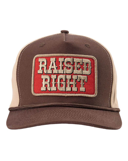 Raised Right Trucker Snapback - Mhh26Raisbrn