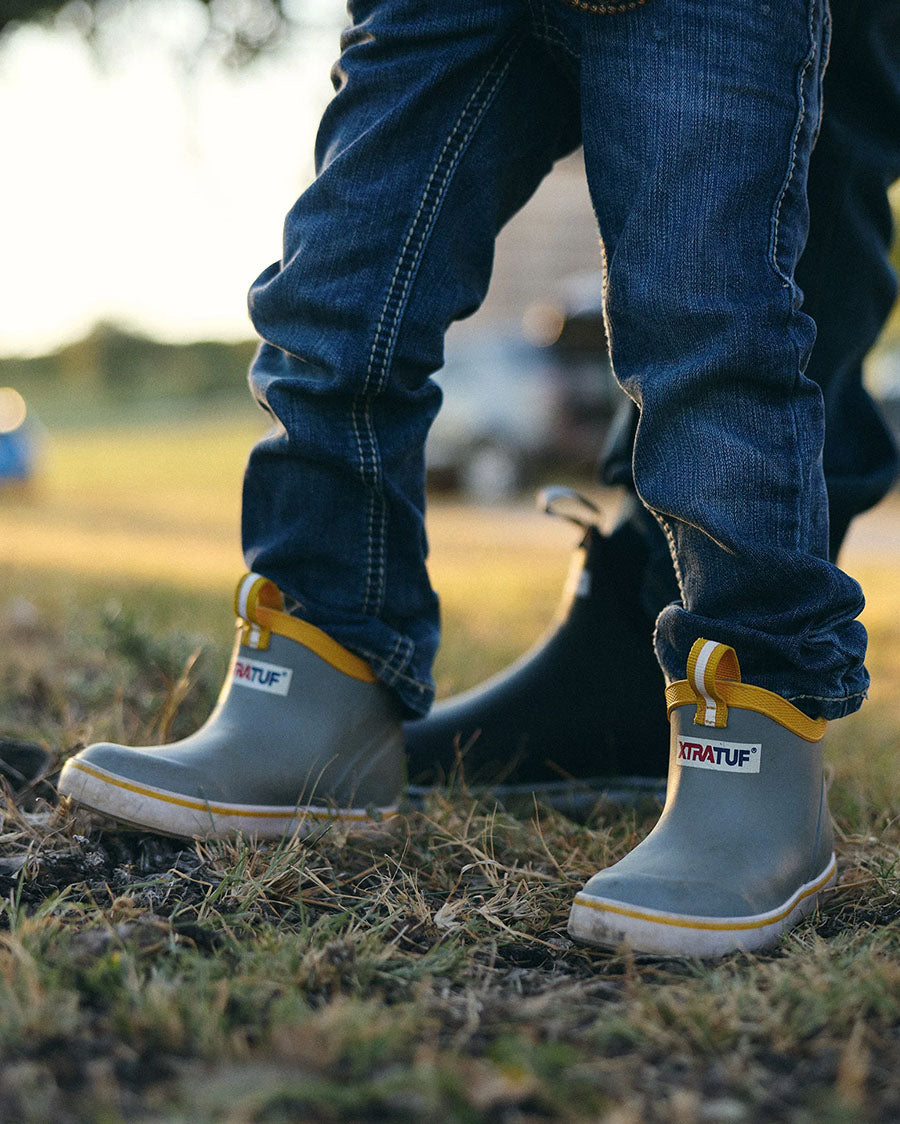 Kids' Ankle Deck Boot - XKAB107