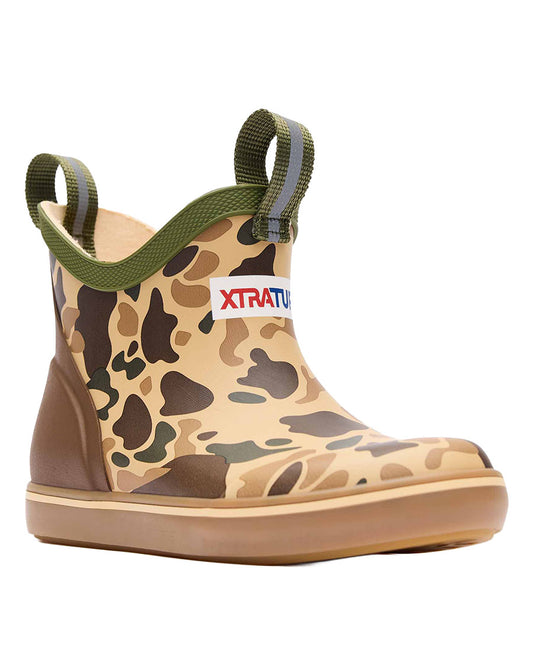 Kids' 4" Ankle Deck Boots - XKABDCMY