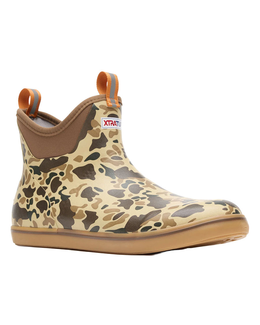 Men's 6" Ankle Deck Boots - XMABDCAM