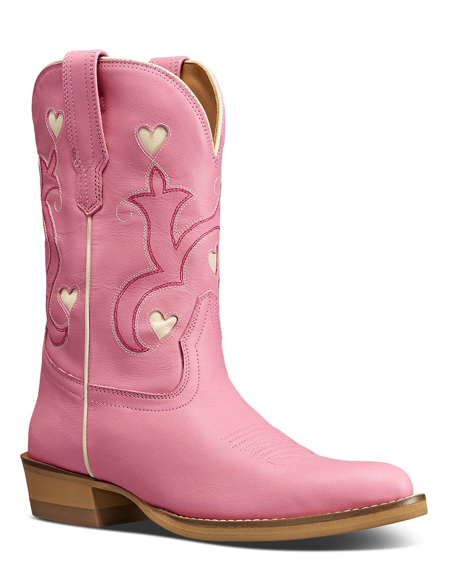 Girls' The Annie Hearts Western Boots - 81034-Wlr