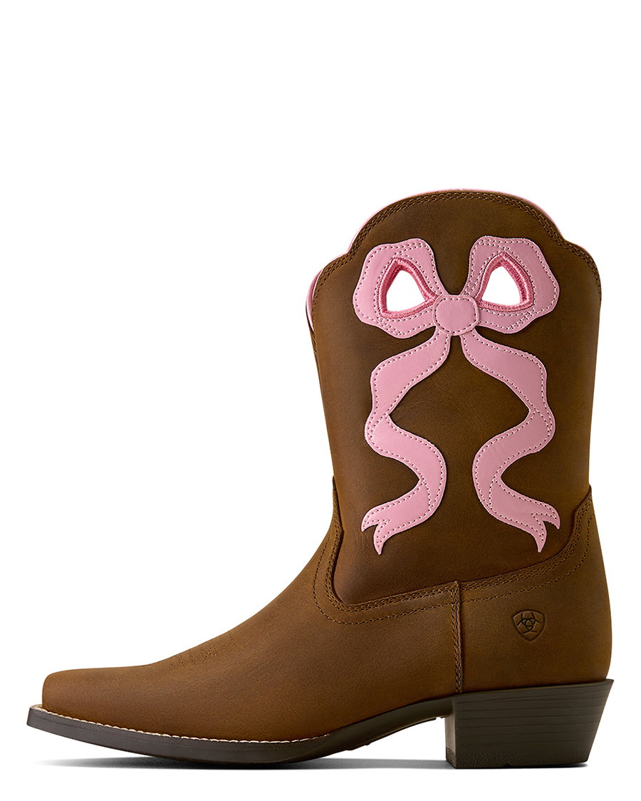 Youth Lil Beaux D Toe Western Boots - 10080350