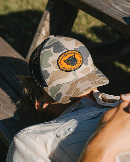 Iron Boar Trucker Snapback - Mhh26Iboardcamo