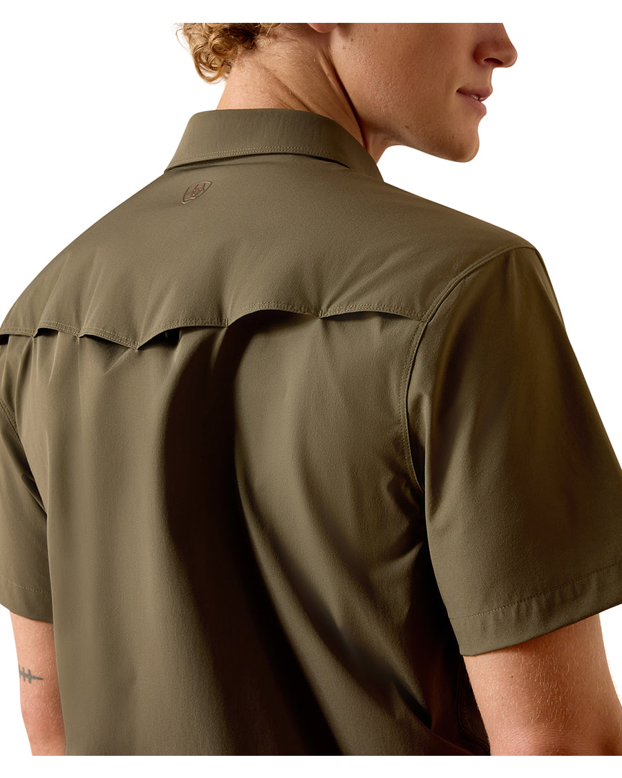 Men's Frontierflex Venttek Western Fitted Snap Shirt - 10077033