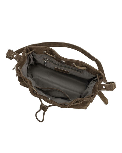 Women's Rhuby Vegan Suede Shoulder Bag - Ea1166Olv
