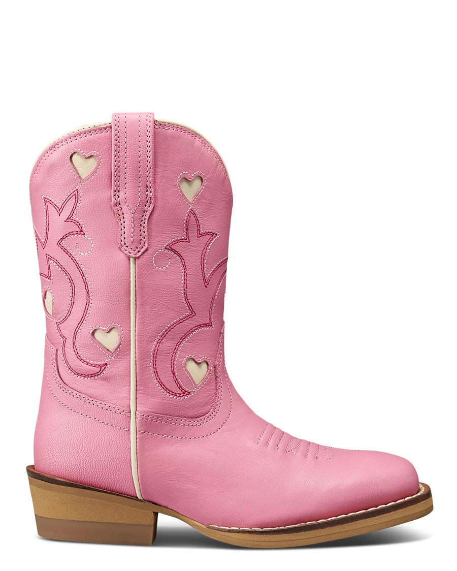 Toddler Girls' The Annie Hearts Western Boots - 81035-Wlr