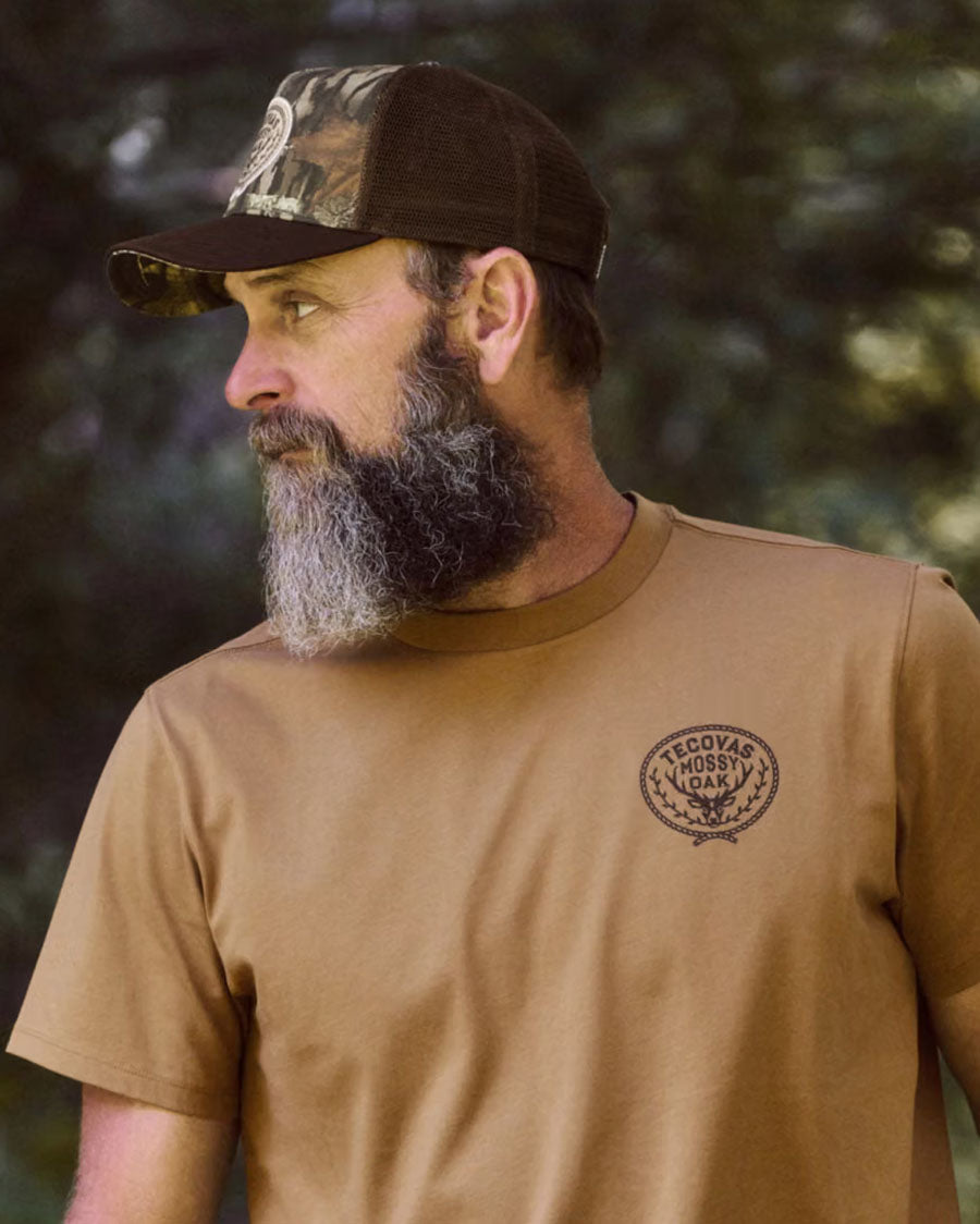 Men's Tecovas X Mossy Oak Cowboys & Deer T-Shirt - 61232-Oed
