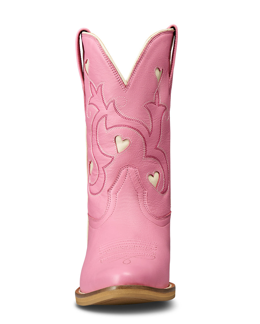Girls' The Annie Hearts Western Boots - 81034-Wlr