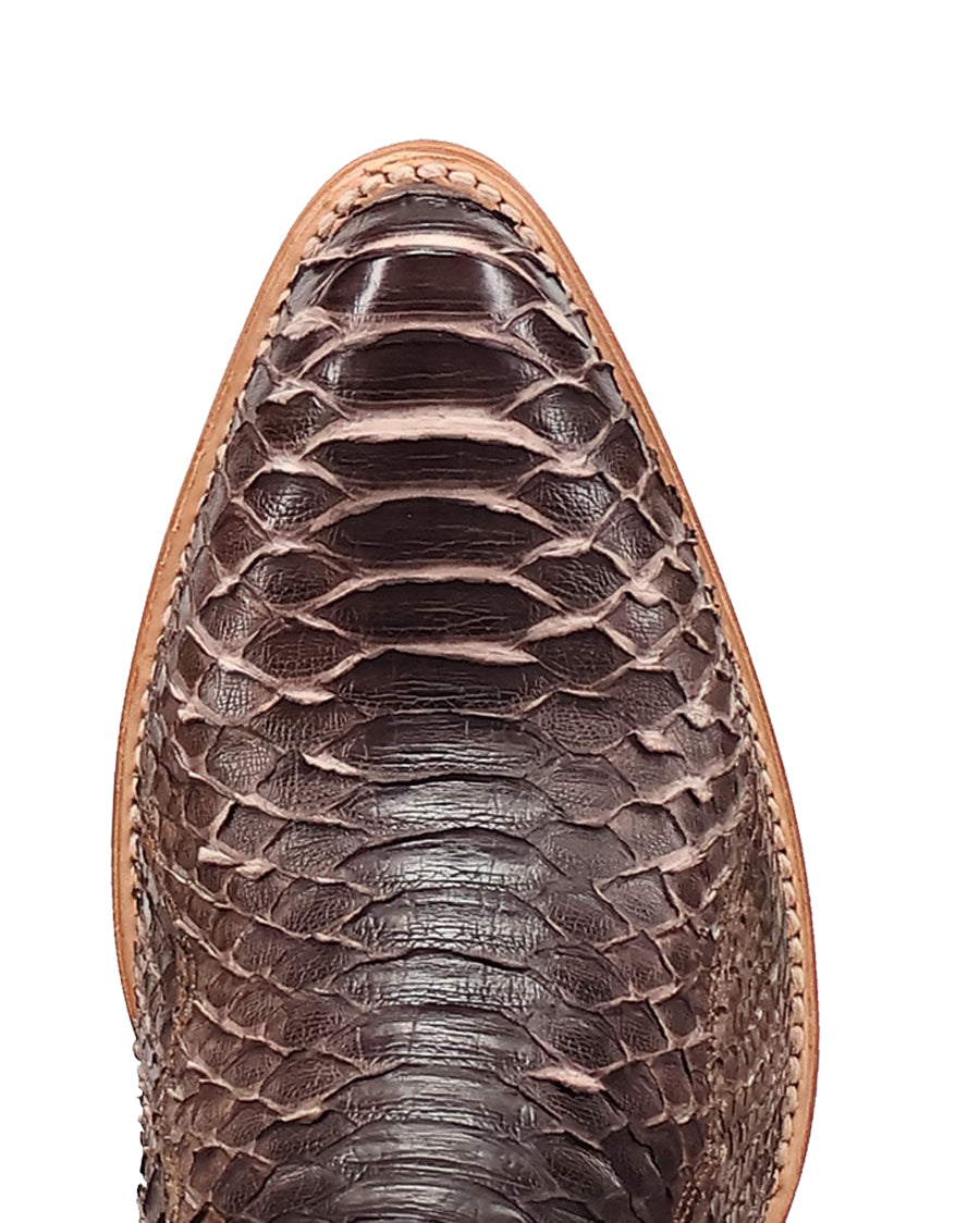 Men's Stryke Back Cut Python Western Boots - Dp7131