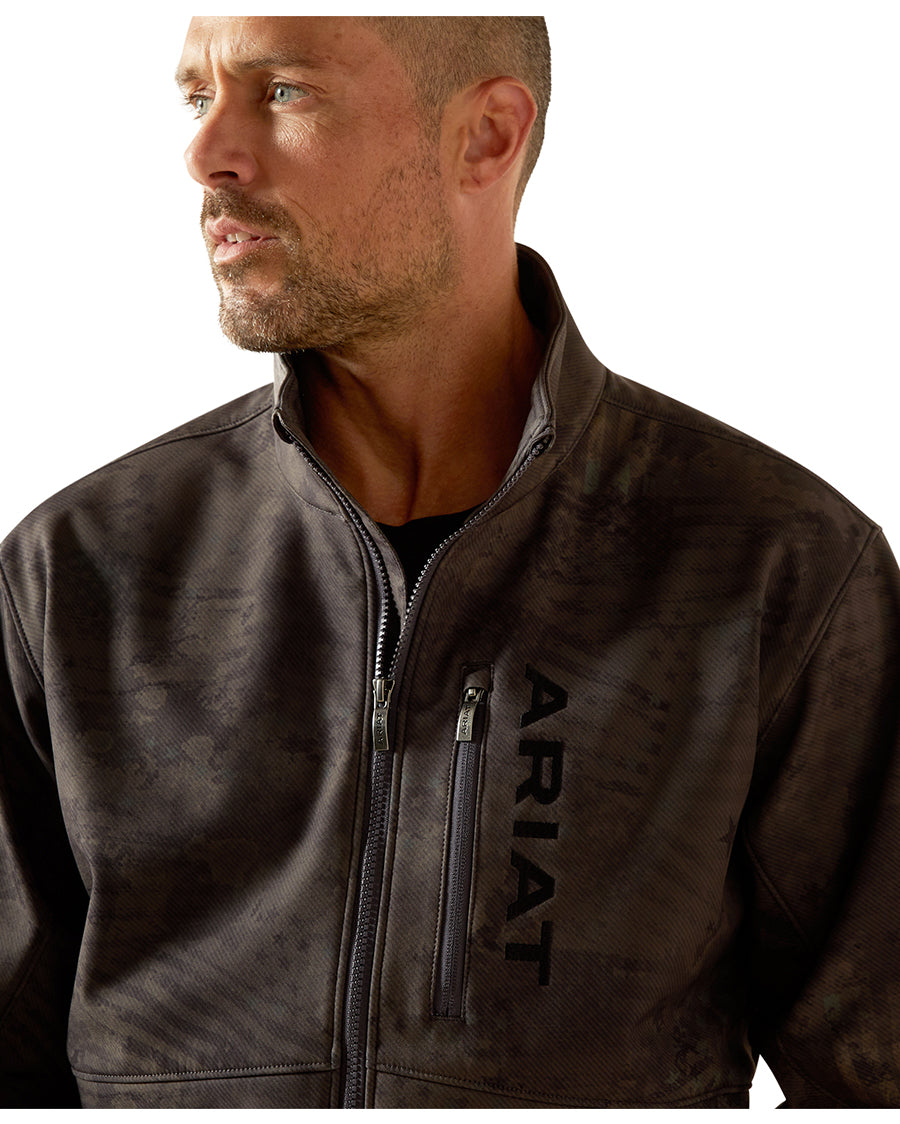 Men's Patriot Flag Softshell Jacket - 10062592