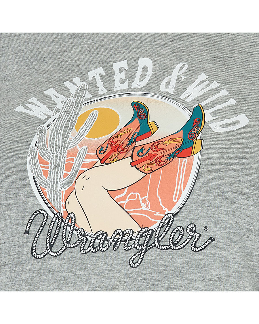 Women's Wanted & Wild Ringer T-Shirt - Lwk588h