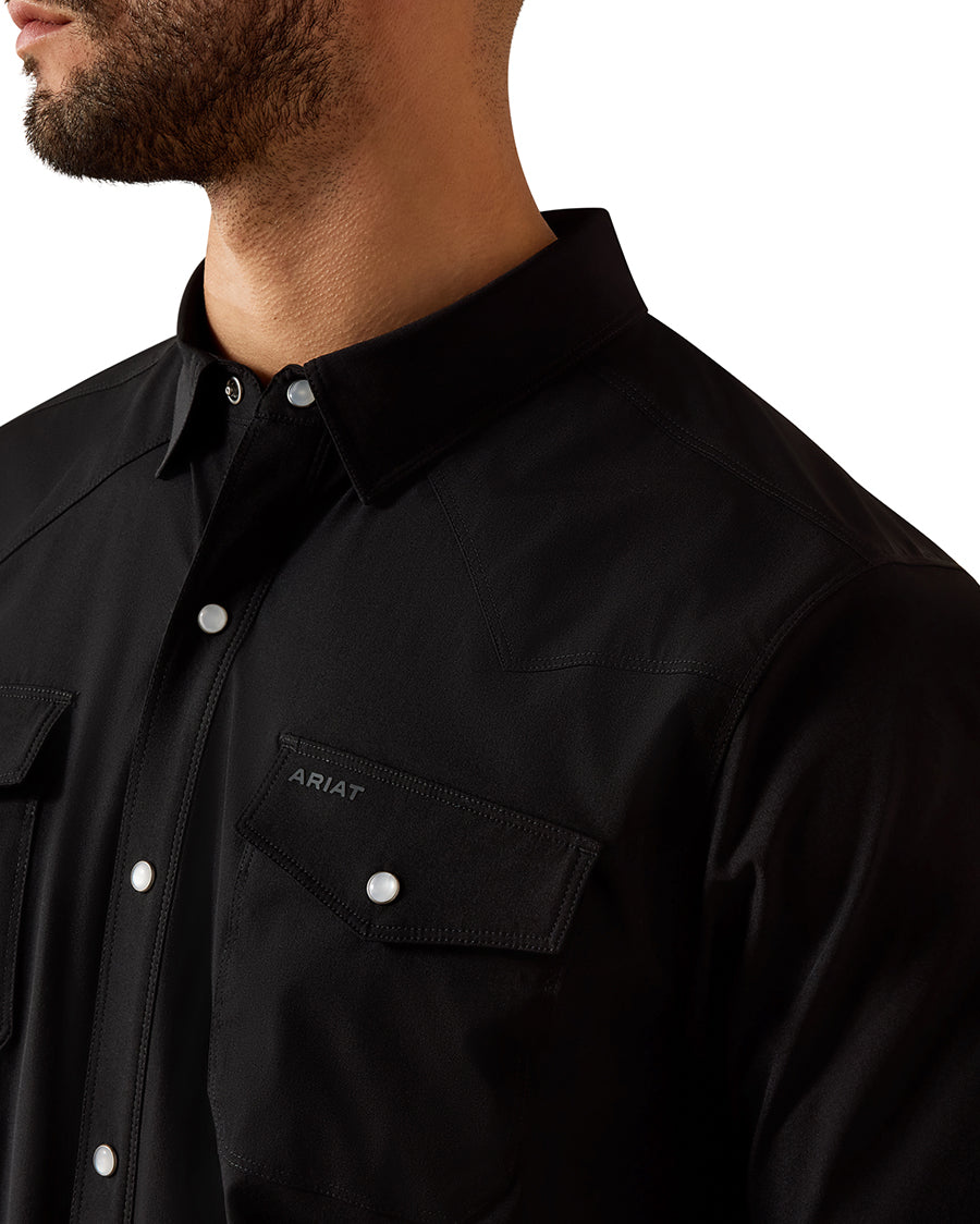 Men's Frontierflex Venttek Western Fitted Snap Shirt - 10077050