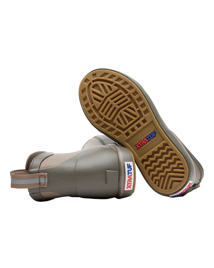 Kids' 4" Ankle Deck Boots - XKAB901C