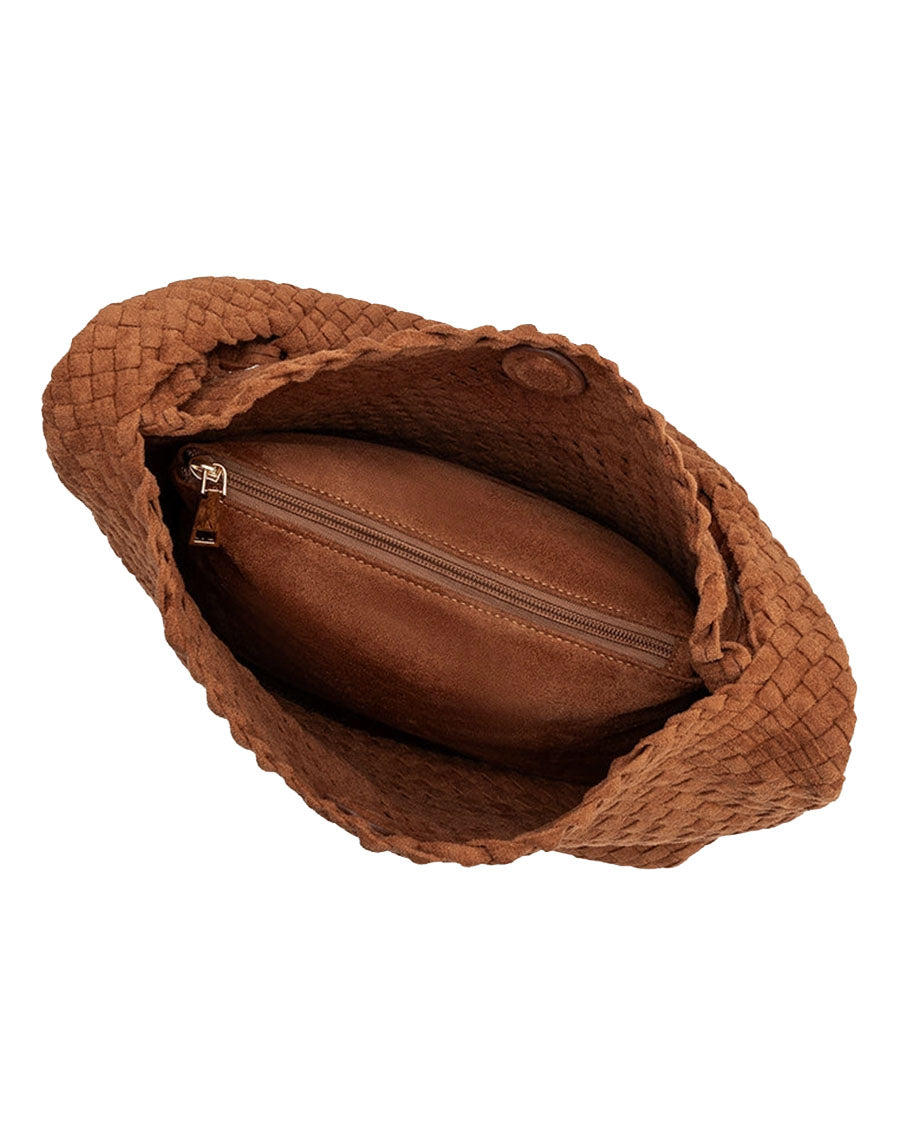 Women's Johanna Vegan Suede Shoulder Bag - Ab9559Tn