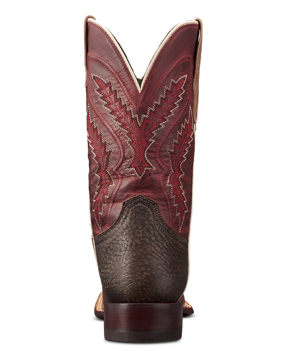 Men's The Doc In Oat & Red Goat Western Boots - 10031-Oar