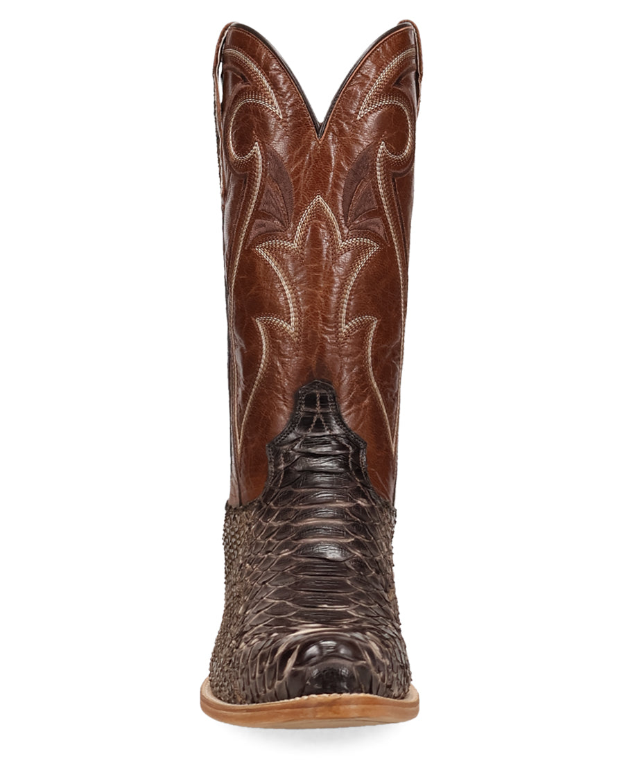 Men's Stryke Back Cut Python Western Boots - Dp7131