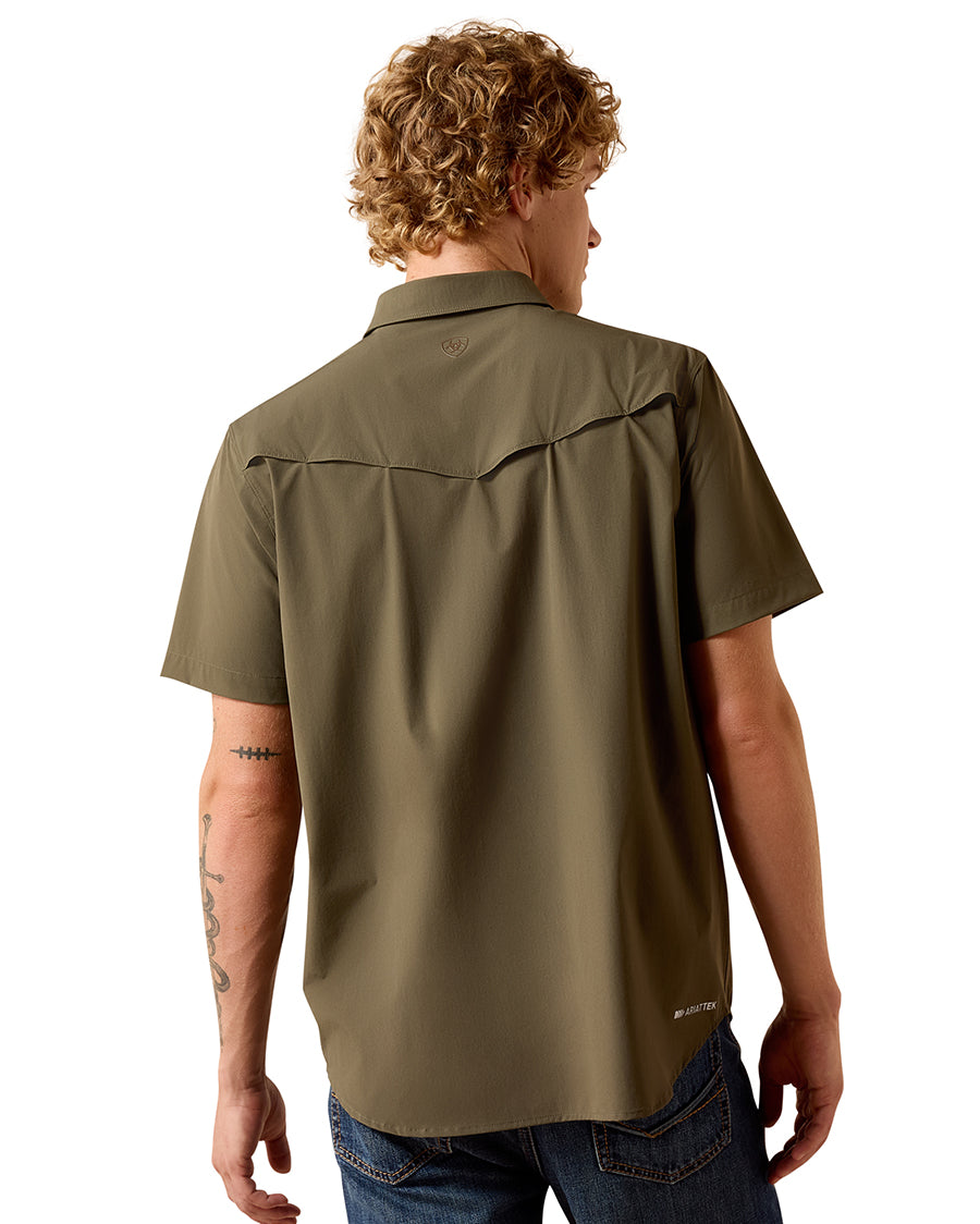 Men's Frontierflex Venttek Western Fitted Snap Shirt - 10077033