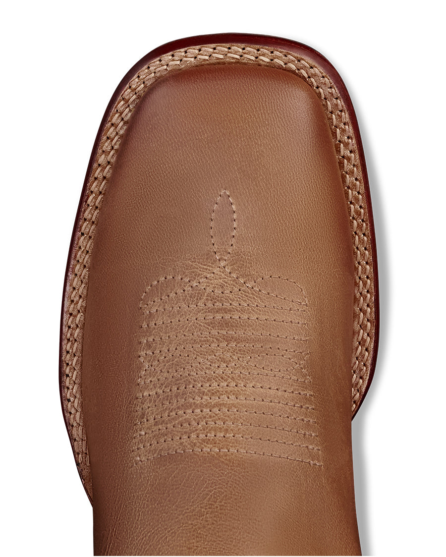 Men's The Doc In Oat & Red Goat Western Boots - 10031-Oar