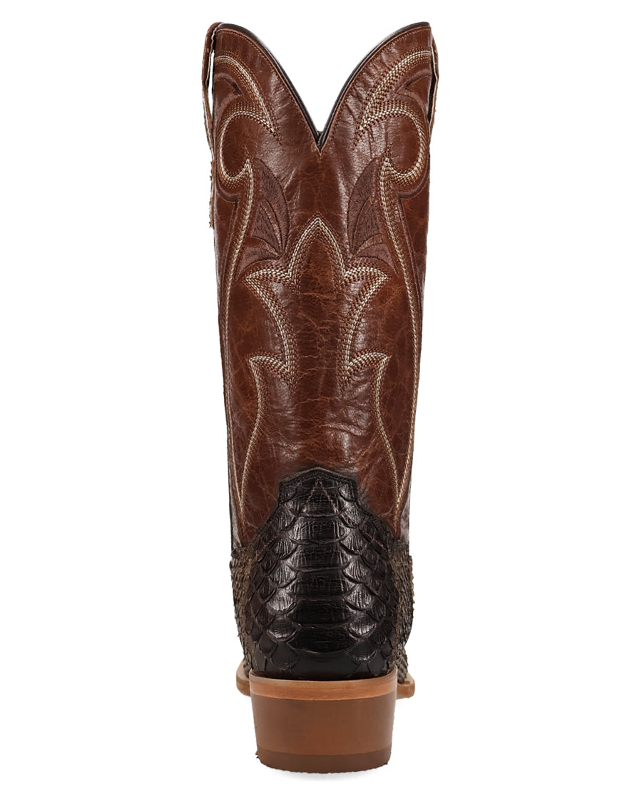 Men's Stryke Back Cut Python Western Boots - Dp7131