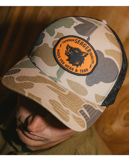 Iron Boar Trucker Snapback - Mhh26Iboardcamo