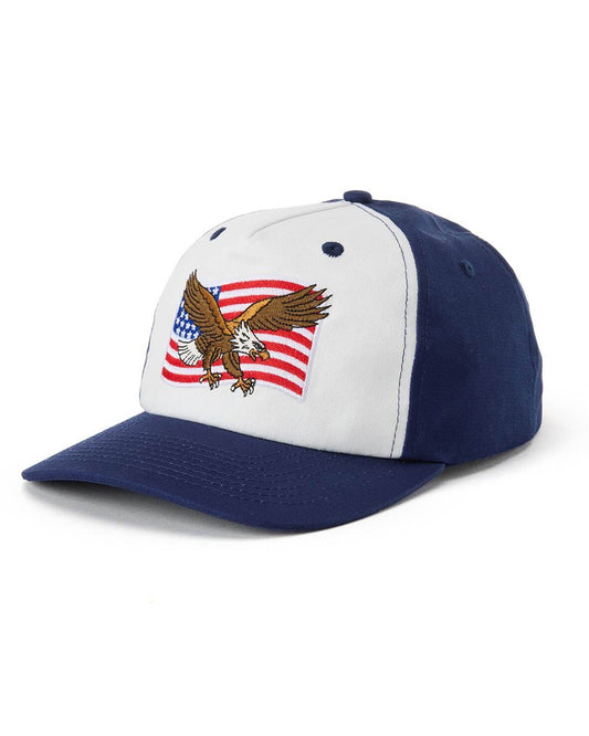 Sgr Usa Snapback - Mhsu26Usanvy by Seager from Skip’s Western Outfitters | SEA-MHSU26USANVY-O/S-NAVY/WHITE