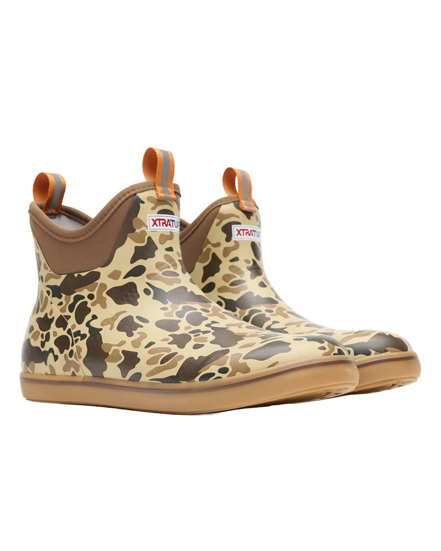 Men's 6" Ankle Deck Boots - XMABDCAM