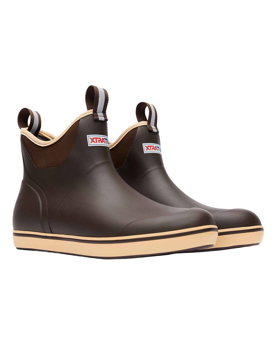 Men's 6" Ankle Deck Boots - 22734