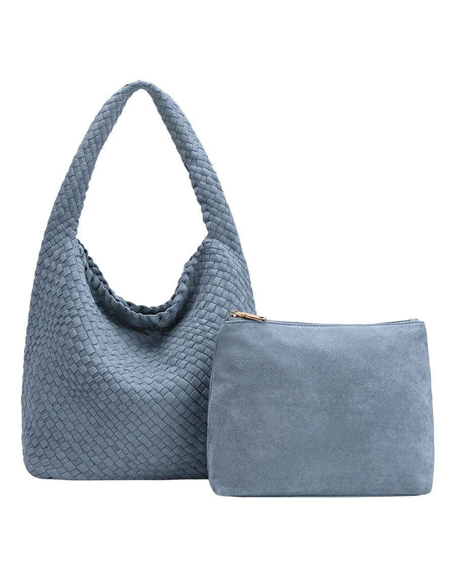 Women's Johanna Vegan Suede Shoulder Bag - Ab9559Chb