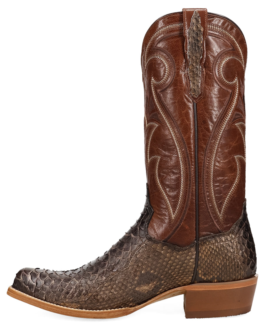 Men's Stryke Back Cut Python Western Boots - Dp7131