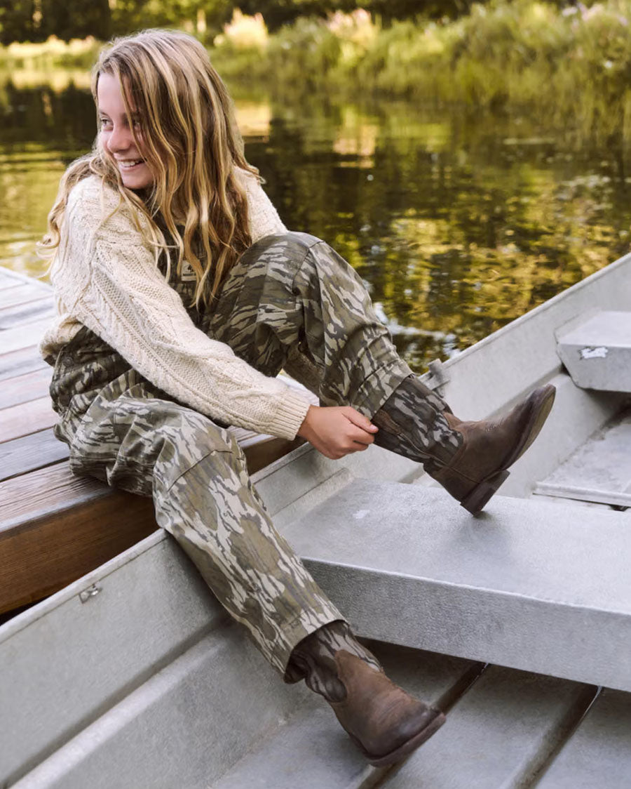Kids' Tecovas X Mossy Oak Doc Western Boots - 81018-Mob