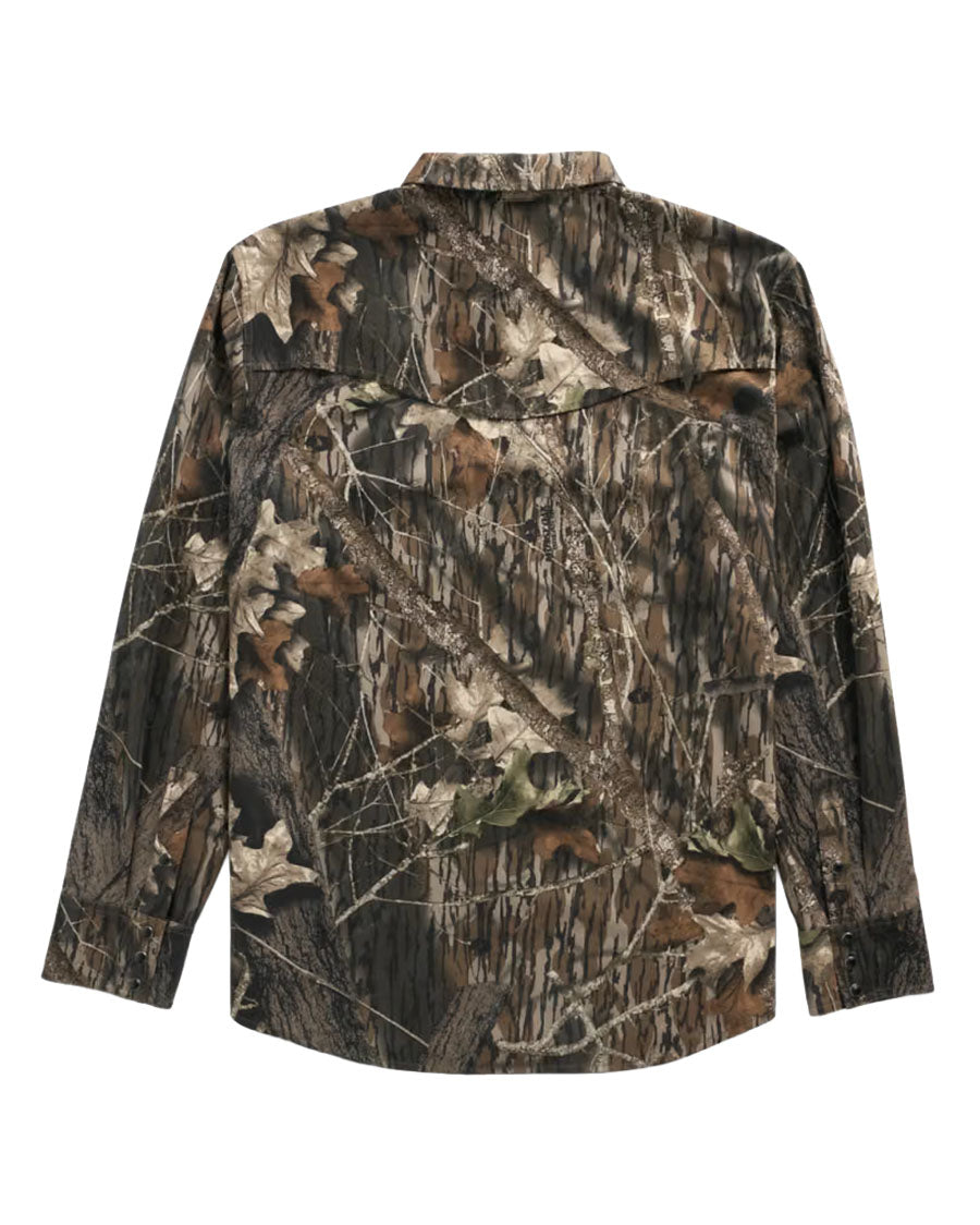 Tecovas Men's Tecovas X Mossy Oak Performance Western Shirt - 61104-Mbu