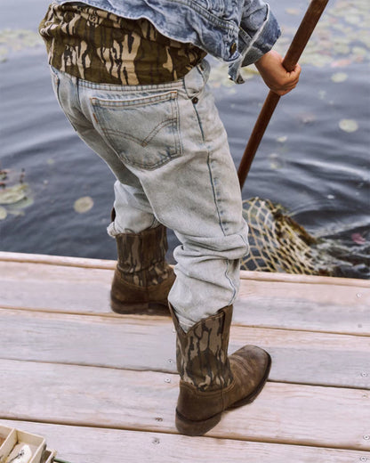 Kids' Tecovas X Mossy Oak Doc Western Boots - 81018-Mob