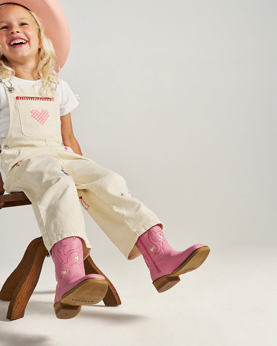 Toddler Girls' The Annie Hearts Western Boots - 81035-Wlr