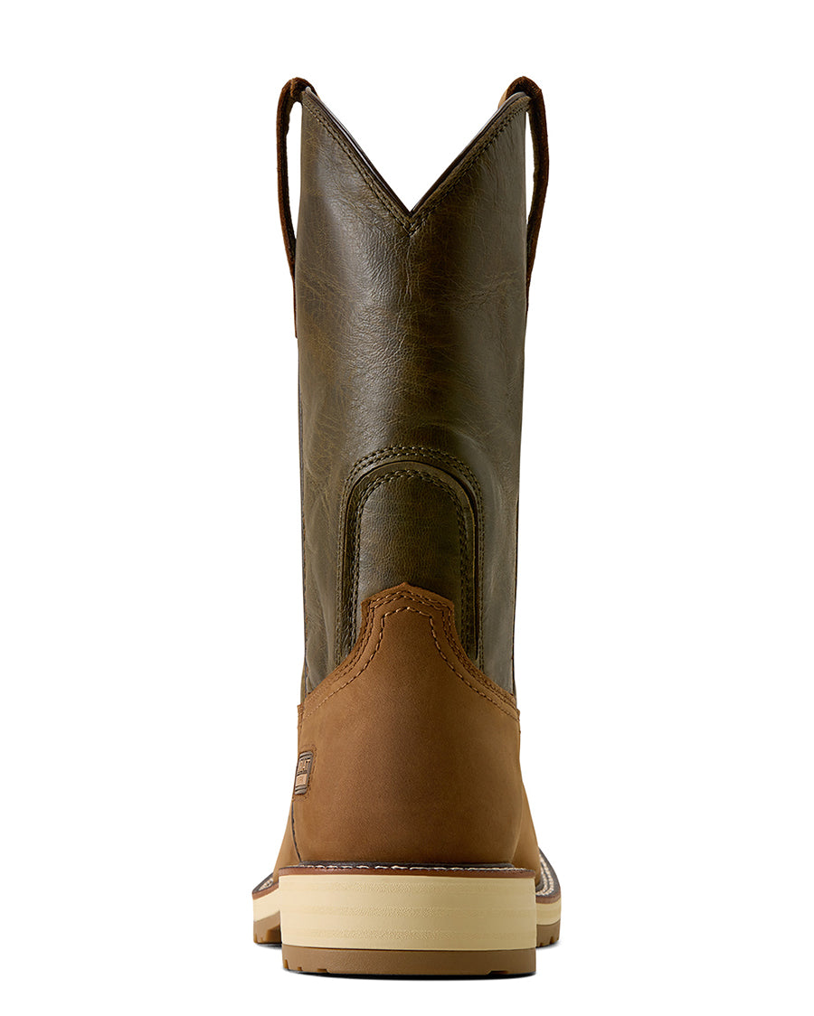 Men's Activator Patriot Wide Square Toe Work Boots - 10079675