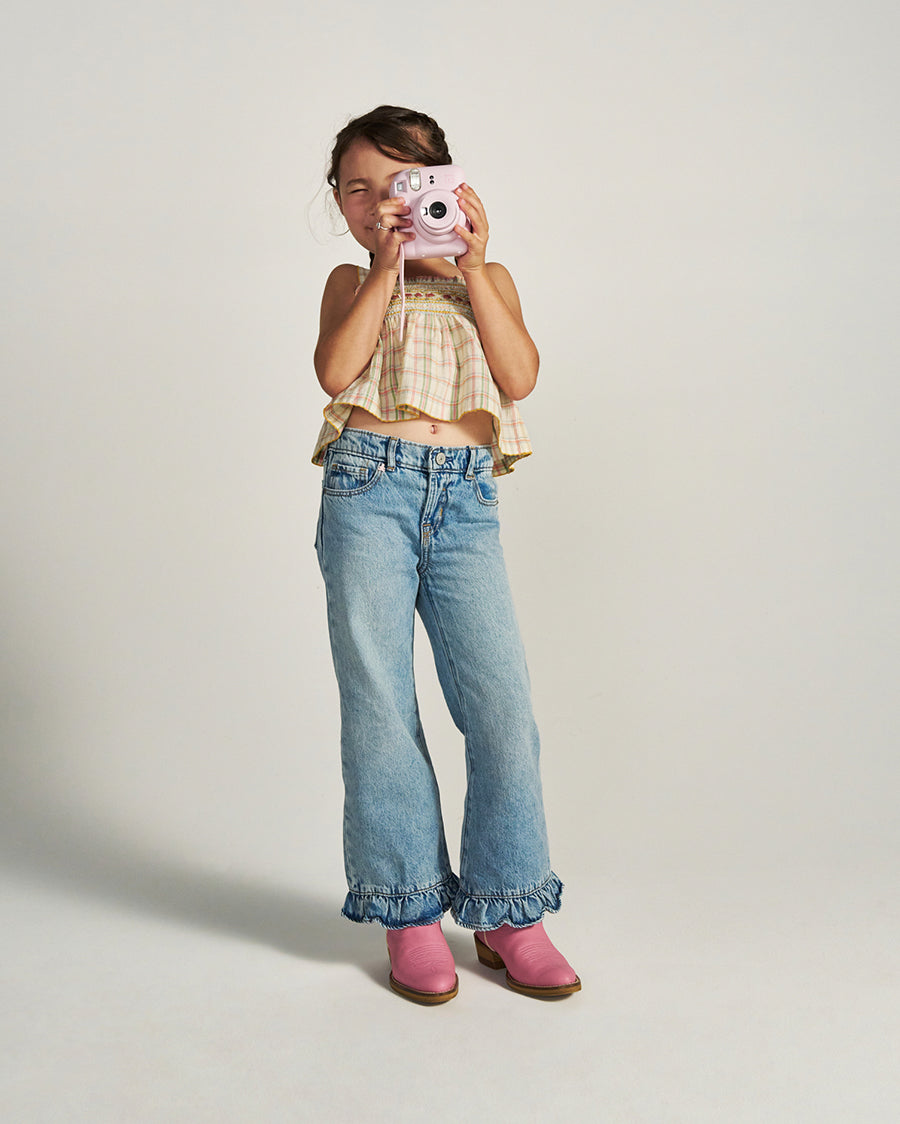 Girls' The Annie Hearts Western Boots - 81034-Wlr