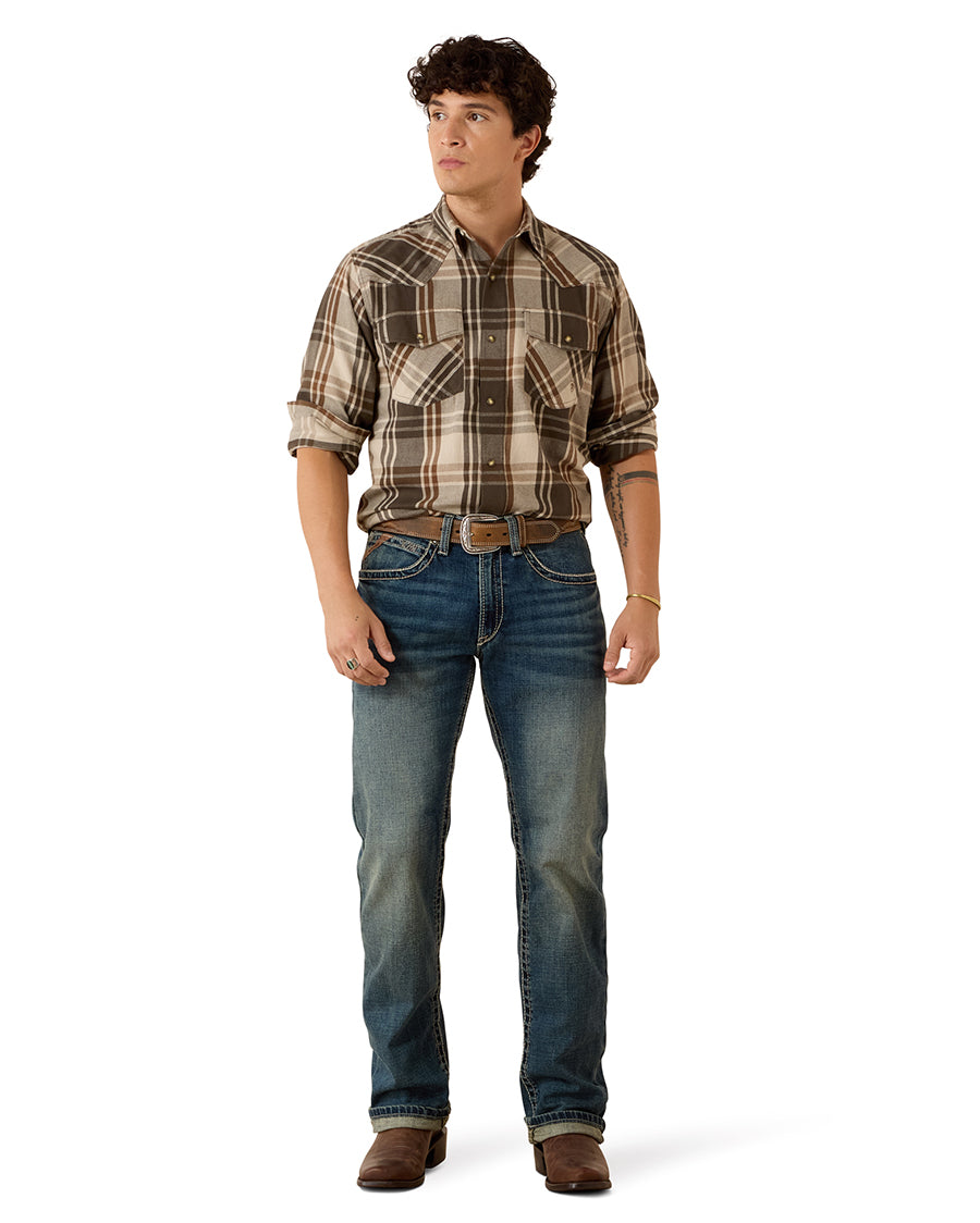 Men's Retro Howell Fitted Snap Shirt - 10079591