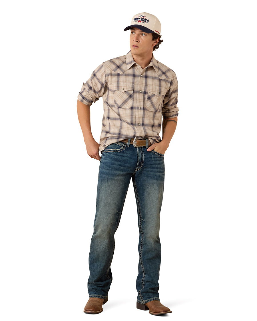 Men's Retro Hudde Fitted Snap Shirt - 10079300