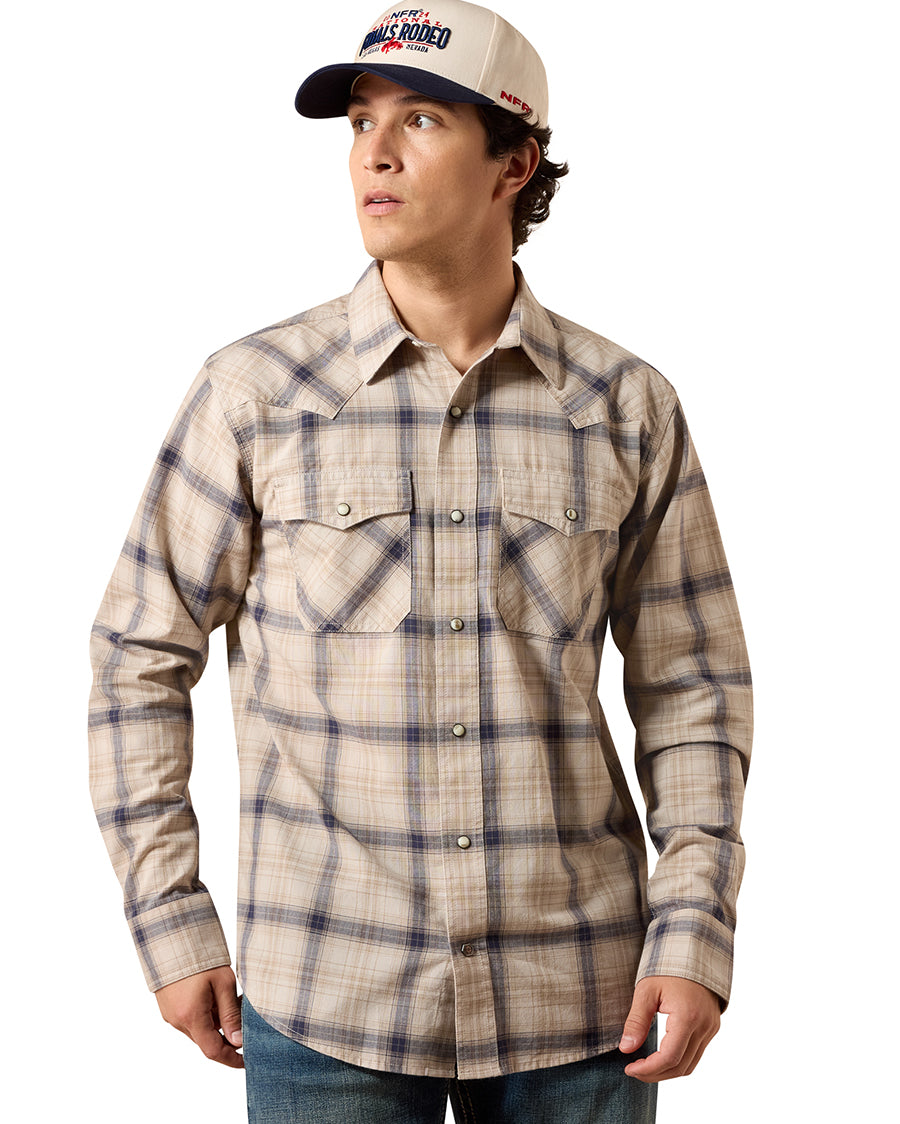 Men's Retro Hudde Fitted Snap Shirt - 10079300