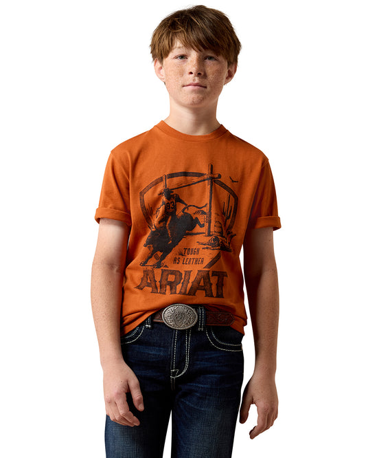 Youth Ariat Tough As Leather T-Shirt - 10079529
