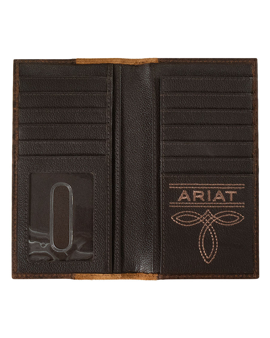 Men's Ariat Embroidered Rodeo Wallet - A3560808