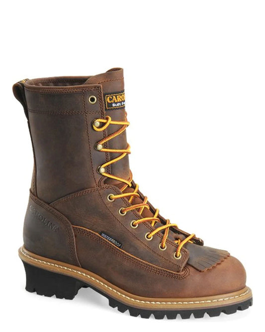 Men's 8" Spruce WP Steel-Toe Logger Boots - CA9824