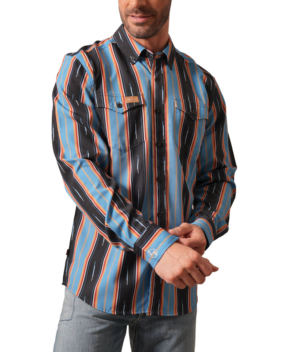Men's Zt Hickory Long Sleeve Western Shirt - Mds0000053-Bl062