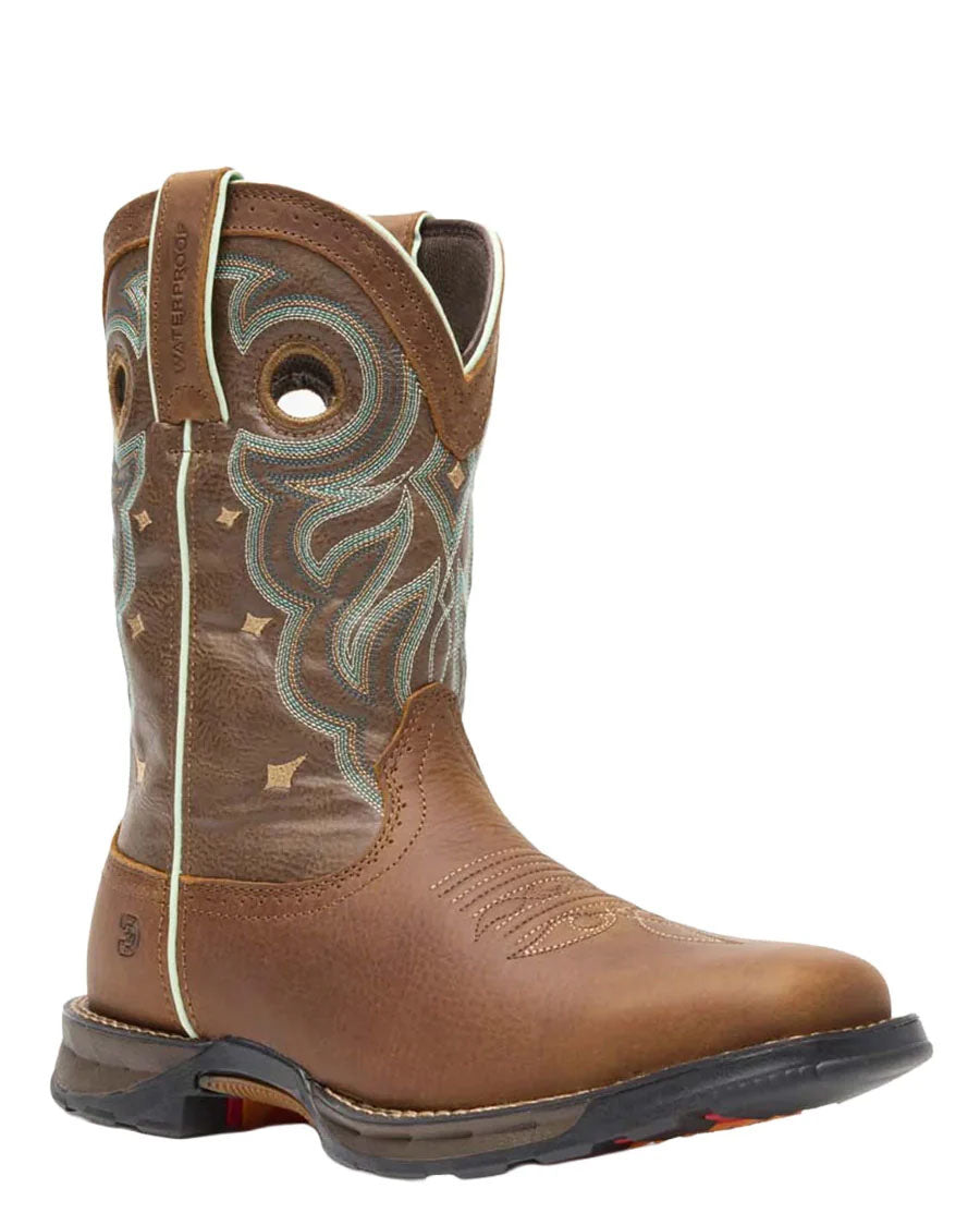 Women's Maverick Steel Toe Waterproof Western Work Boots - DRD0416