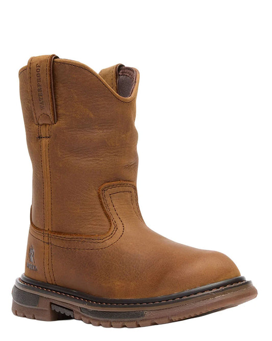 Kids' Original Ride FLX Waterproof Western Work Boots - RKW0300C