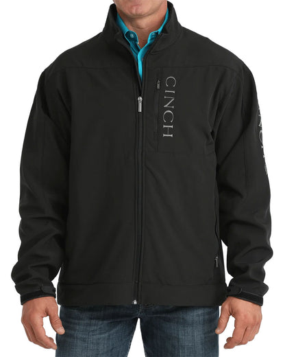 Mens Concealed Carry Bonded Jacket - Mwj104314X by Cinch from Skip’s Western Outfitters | CIN-MWJ104314X-3XL-BLK