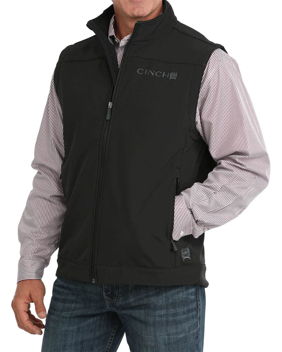 Men's Solid Bonded Vest - Mwv1012010