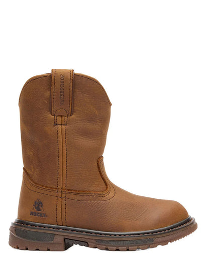 Kids' Original Ride FLX Waterproof Western Work Boots - RKW0300C