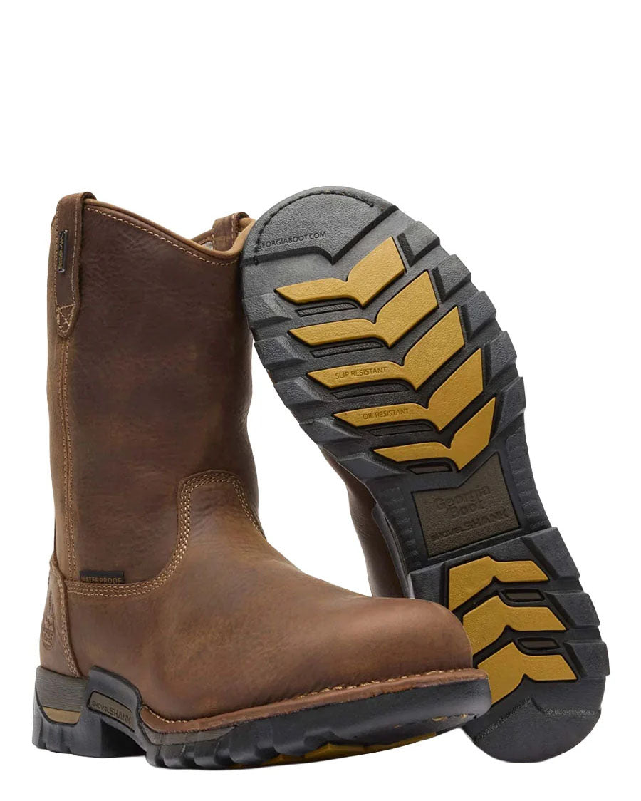 Men's Eagle One Waterproof Pull-On Work Boots - GB00314