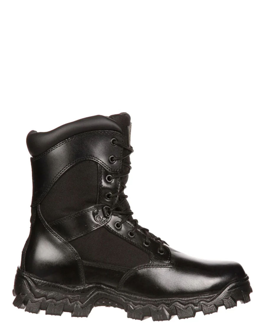 Men's Alpha Force Zipper Composite Toe Public Service Boots - 6173